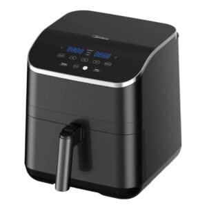 FREIDORA SIN ACEITE MIDEA DIGITAL NEGRA 5.5 LTS