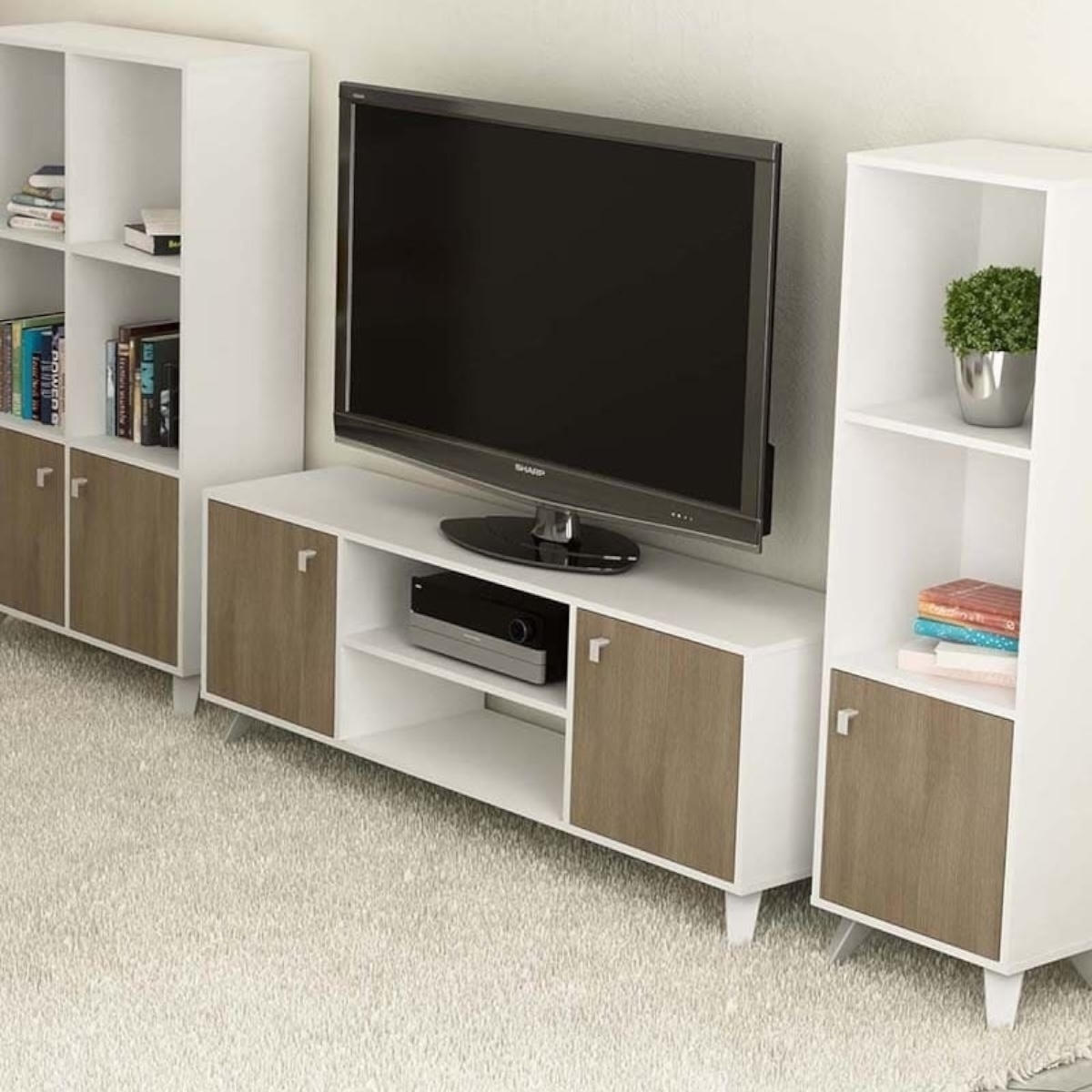 DIELFE RACK PARA TV LINEA ESCANDINAVA - Imagen 7