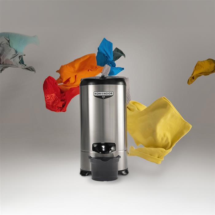 SECARROPAS CENTRÍFUGO KOH-I-NOOR 6.5 KG MOD. A-665/2 ACERO - Imagen 6