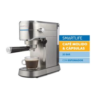 SMARTLIFE CAFETERA EXPRESO 3 EN 1 SL-EC5418NDG