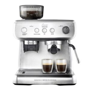OSTER CAFETERA ESPRESSO PERFECT BREW 15 Bar MOLINILLO INTEGRADO COLOR ACERO INOXIDABLE