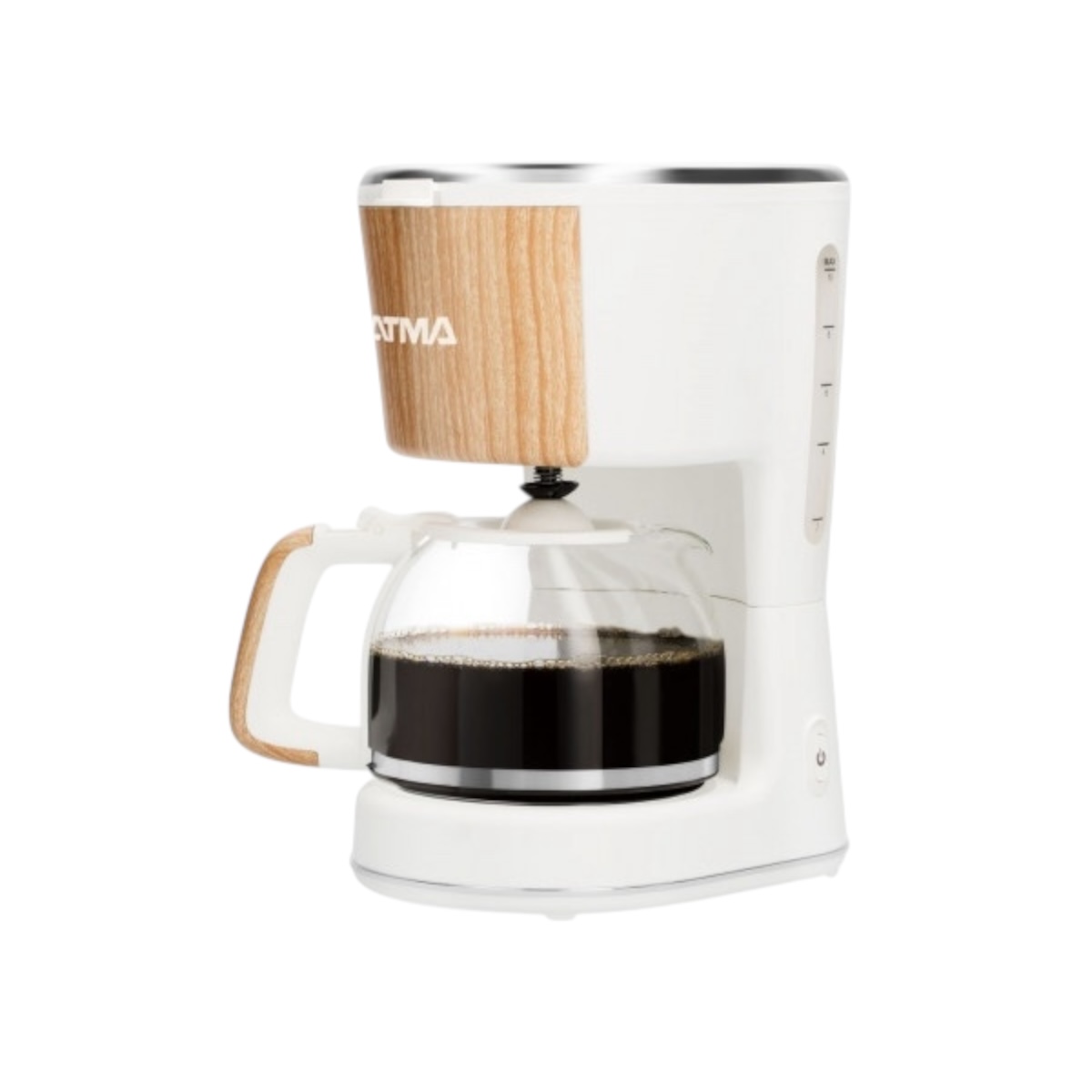 CAFETERA DE FILTRO SÍMIL MADERA 1.25LTS 900W ATMA - Imagen 7