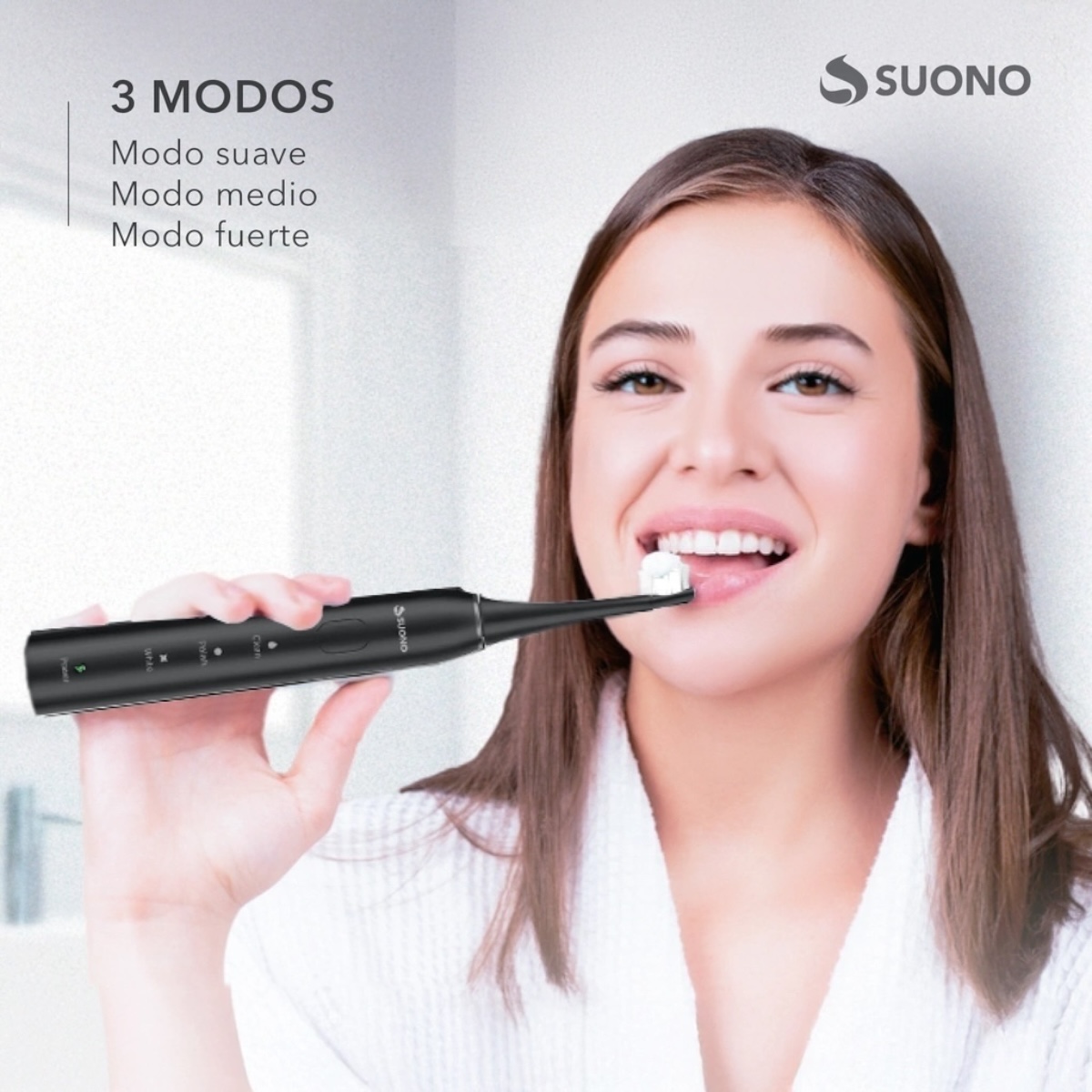 SUONO CEPILLO DENTAL ELÉCTRICO RECARGABLE - Imagen 5