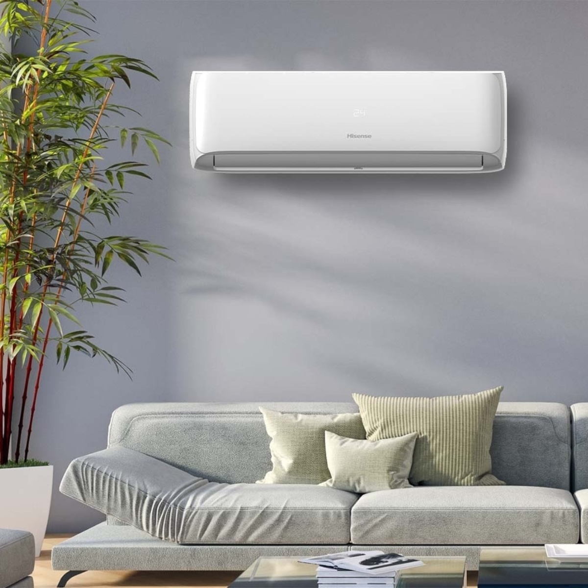 HISENSE AIRE ACONDICIONADO SPLIT INVERTER 3300W F/C - Imagen 2