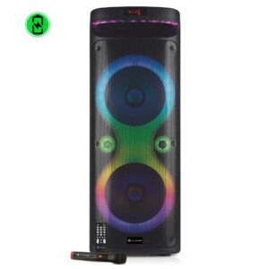 Parlante Portátil Serie Dorada - SD-210 - 17000 W PMPO - Karaoke - Bluetooth