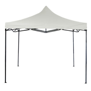 GAZEBO PLEGABLE 3x3 MT CAÑO ACERO OXFORD BLANCO AUTOARMABLE LAURY