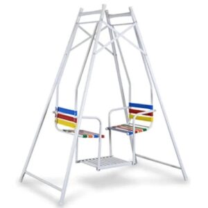 Hamaca caño y pvc 2 asientos