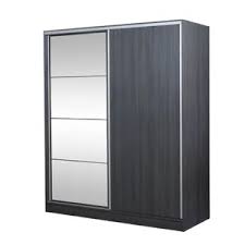 Placard Ricchezze MURANO 1.40 2 Puertas Corredizas - Antracita