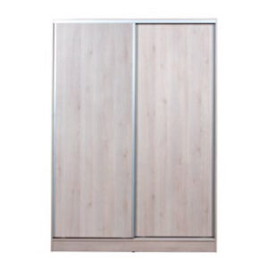 Placard Ricchezze MURANO 1.40 2 Puertas Corredizas (sin espejos)-Pino Blanco